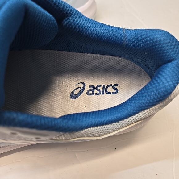 Asics Gel Dedicate 7 Shoes Womens sz 9 Sky Blue White Running Athletic Sneakers - Picture 7 of 12